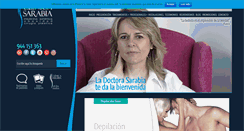 Desktop Screenshot of clinicasarabia.es