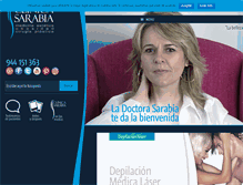 Tablet Screenshot of clinicasarabia.es
